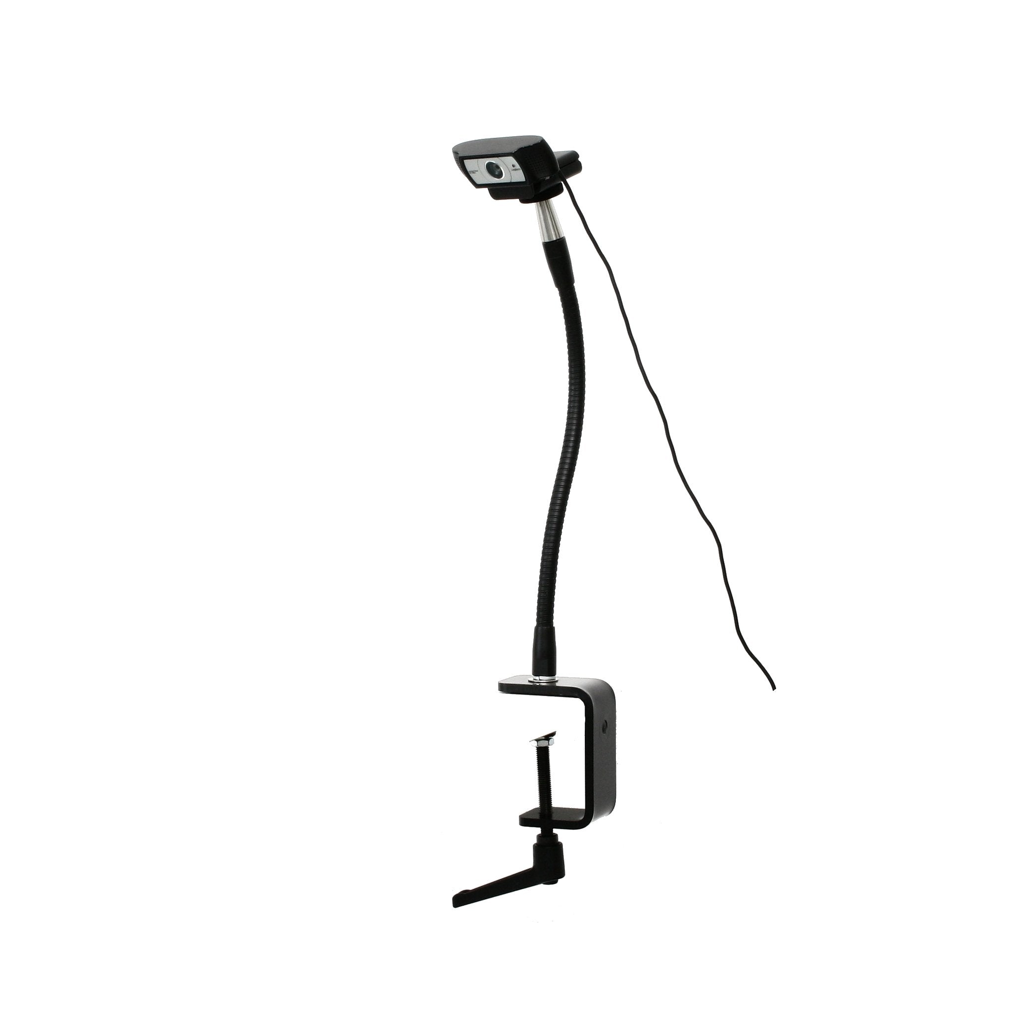 SnakeClamp 13 Flexible Arm Webcam Stand with Angle Mount