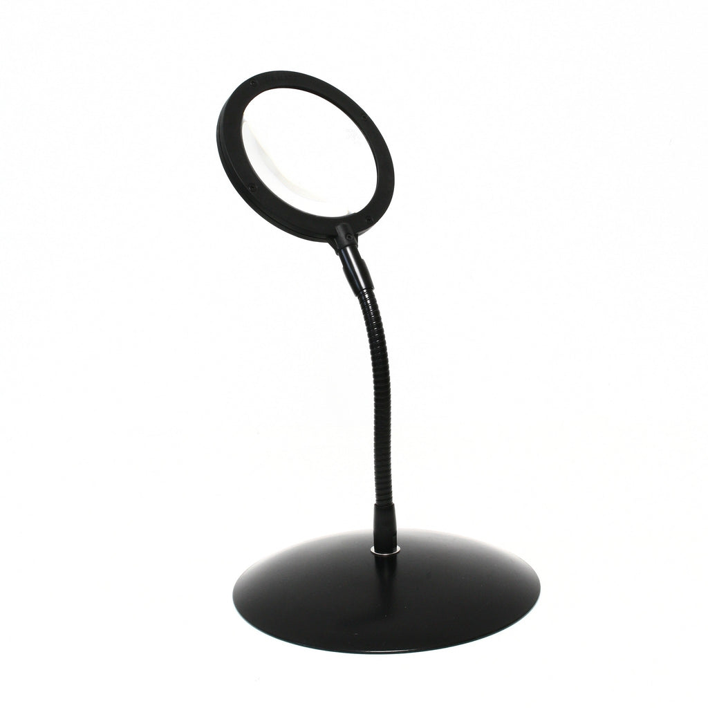 10x Magnifying Glass Stand with 9 Flexible Gooseneck Arm and