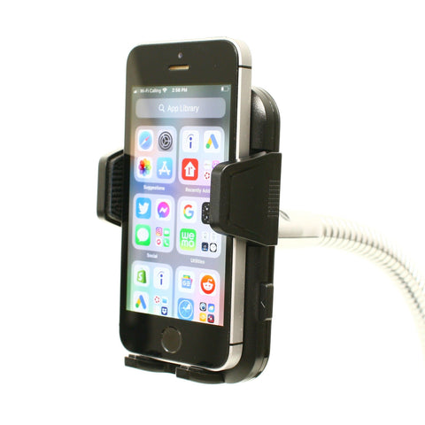 SnakeClamp Flexible Arm iPhone or Smartphone Stand with Square